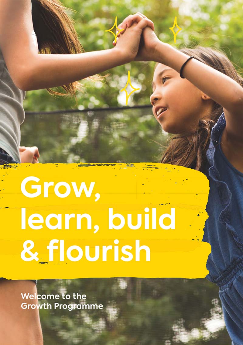 Grow, learn, build & flourish with our Growth Programme!